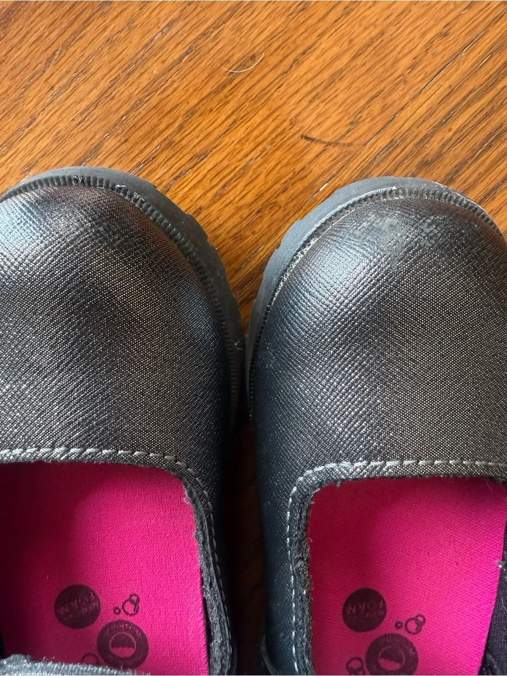 Stride Rite Toddler Girls Gunmetal Shoes